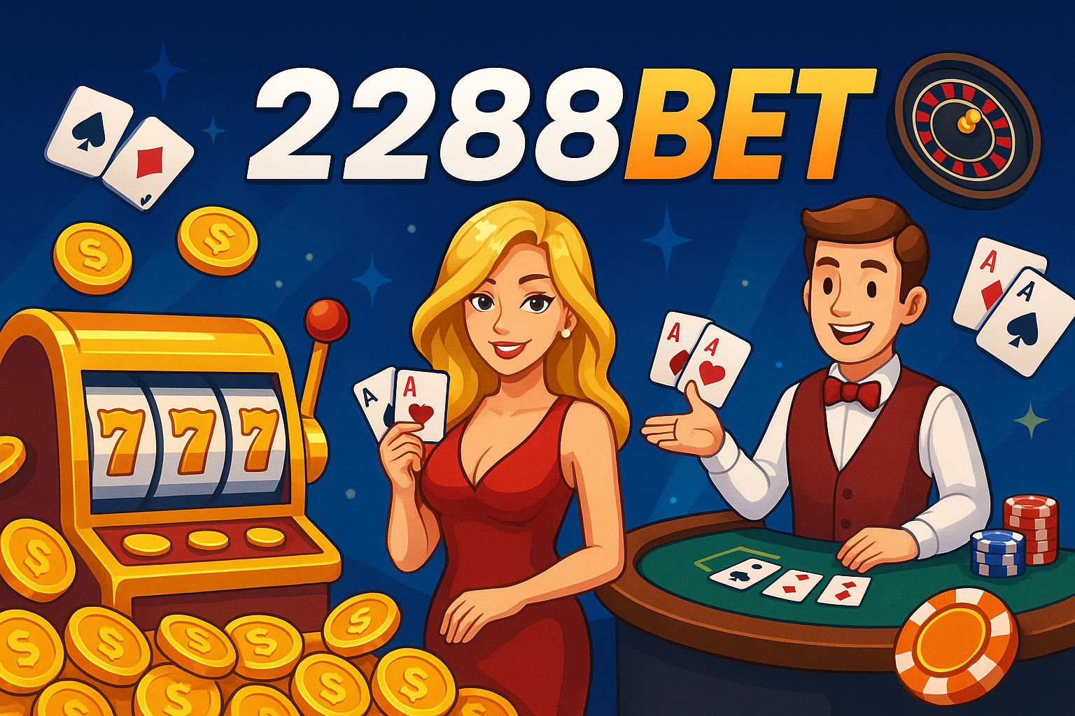 Jogos de cassino online inovadores e emocionantes na 2288BET