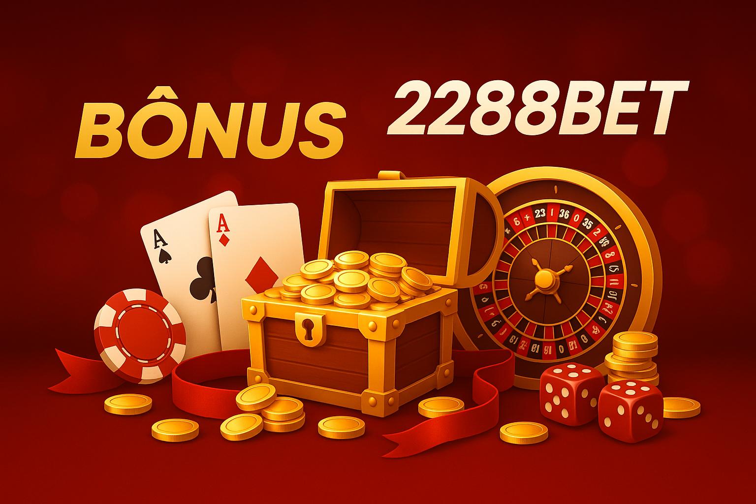O bônus promocional 2288BET é uma ótima maneira de começar sua aventura